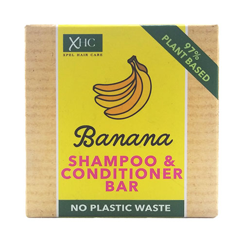 Xhc banana shampoo & conditioner bar banana 60g - shampoo & conditioner sets health and wellness