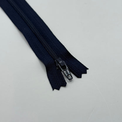 YKK Zippers 18cm 100 Pack Navy