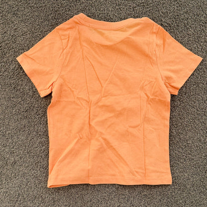 Young original kids’ peach ’sunshine waves fun days’ t-shirt – size 4 - t-shirts baby clothing