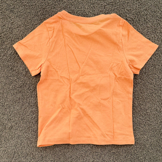 Young original kids’ peach ’sunshine waves fun days’ t-shirt – size 4 - t-shirts baby clothing