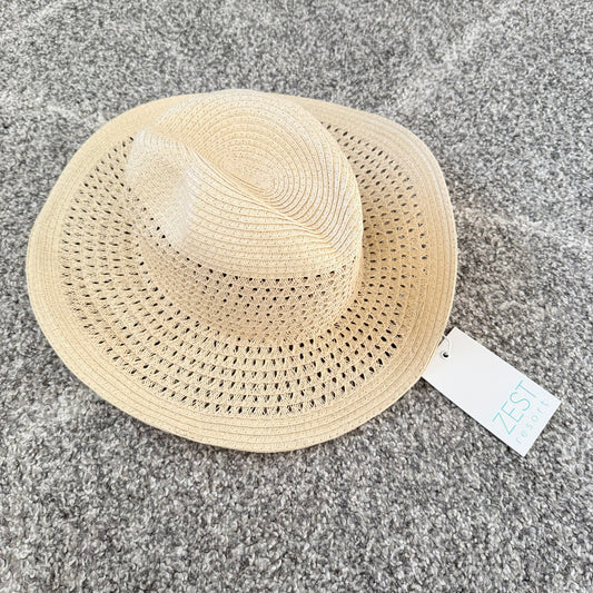 Zest Resort Women's Cowboy Straw Hat, One Size
