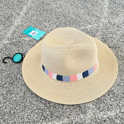 Zest Trim Fedora Hat - Multi