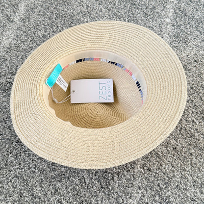 Zest Trim Fedora Hat - Multi