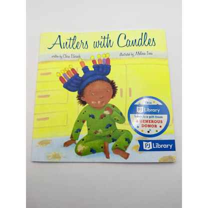 Antlers with candles by chris barash - print books printed media