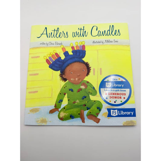 Antlers with candles by chris barash - print books printed media