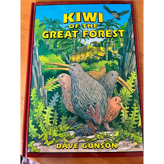 Kiwi of the great forest by dave gunson - books printed media