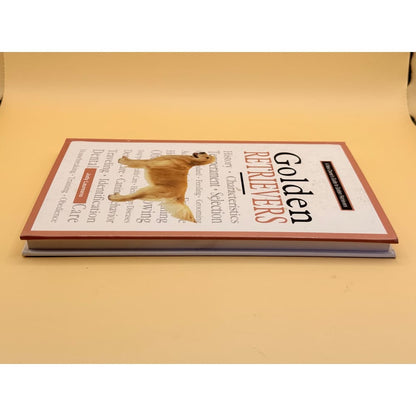 Golden retrievers: a new owner’s guide by judy laureano - print books condition: used printed media