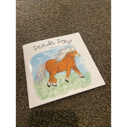 Peedie pony - michelle robertson - print books book - children’s - literature printed media