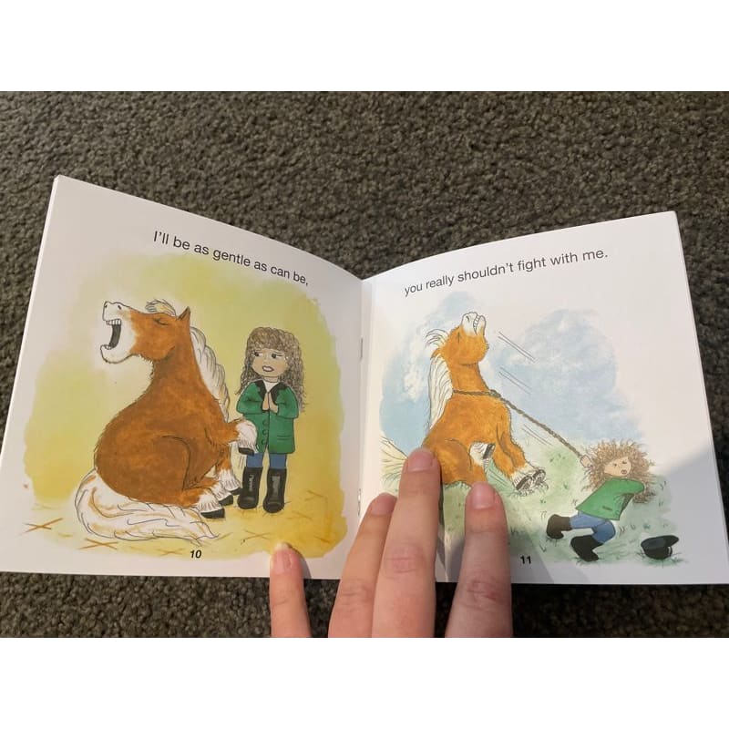 Peedie pony - michelle robertson - print books book - children’s - literature printed media