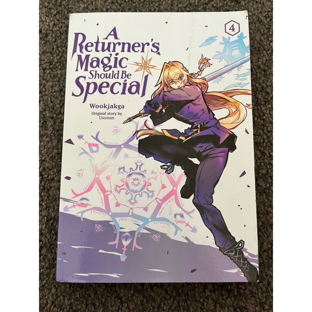 A returner’s magic should be special vol. 1 & 4 by wookjakga – brand new with minor defects - volume 4 - print books