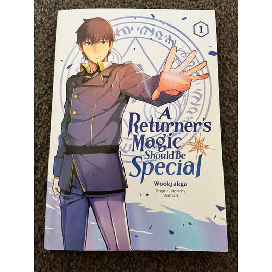 A returner’s magic should be special vol. 1 & 4 by wookjakga – brand new with minor defects - volume 1 - print books