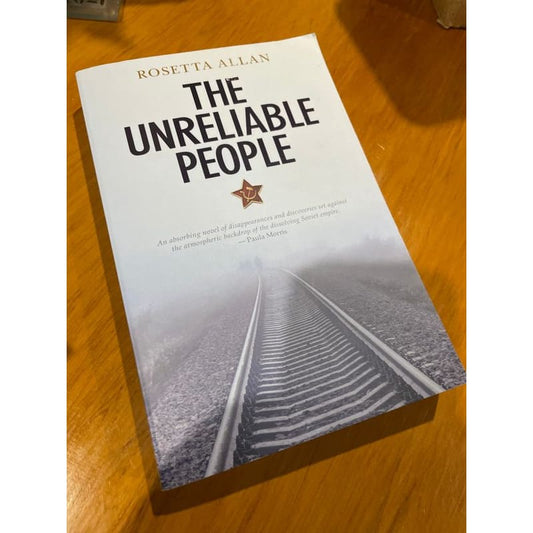 The unreliable people - rosetta allan *exc condition* - print books book - condition: used - fiction - fiction book