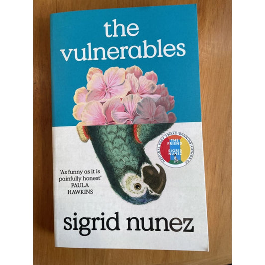 The vulnerables - sigrid nunez - print books book - fiction - fiction book - health - humor printed media