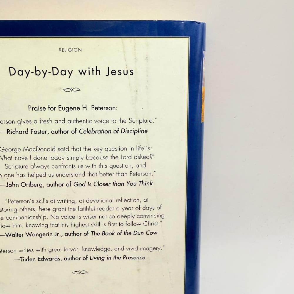 A year with jesus daily readings and meditations - print books what’s new