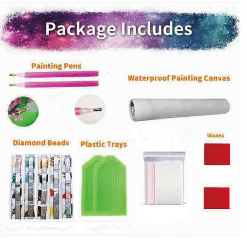 6pc Diamond Art Variety Pack 20x30cm