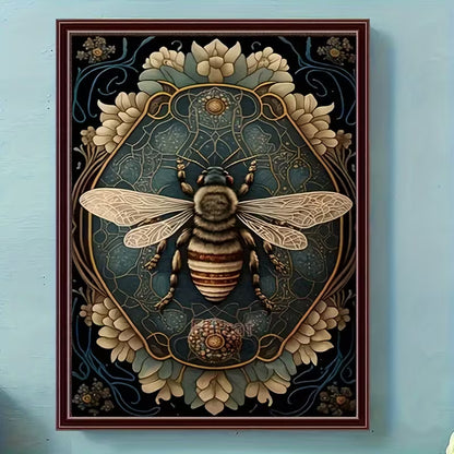 30x40cm Antique Bee Diamond Art Kit