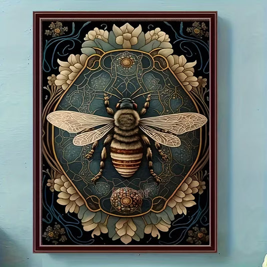 30x40cm Antique Bee Diamond Art Kit