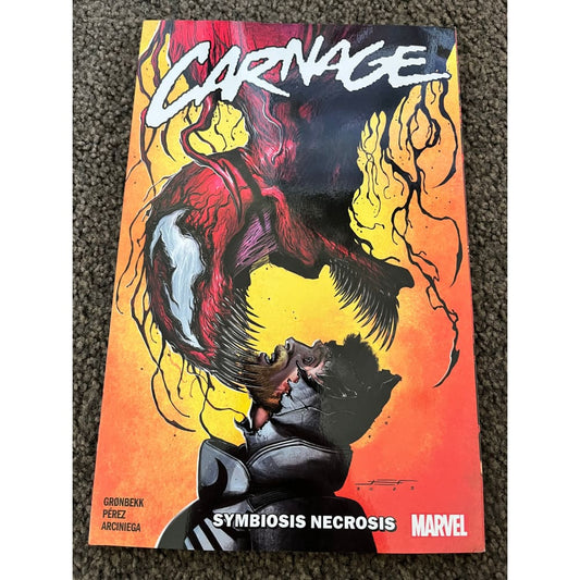 Carnage vol. 2: symbiosis necrosis by ram v francesco manna and dijjo lima - print books printed media