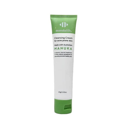 Manuka life cleansing cream for acne prone skin 60g - acne treatments & kits cleansers - health and wellness health