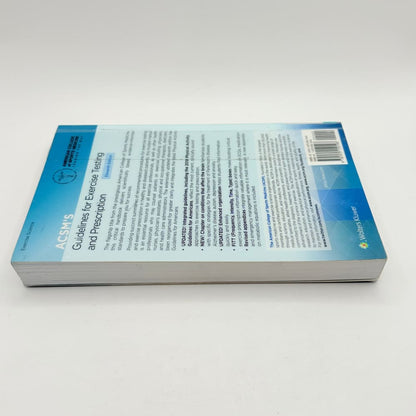 Acsm’s guidelines for exercise testing and prescription eleventh edition - print books condition: used printed media