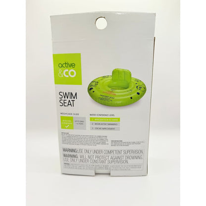Active & co swim seat trainer seat 6-18 months - pool toys baby clothing