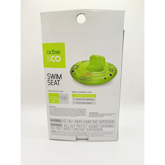 Active & co swim seat trainer seat 6-18 months - pool toys baby clothing