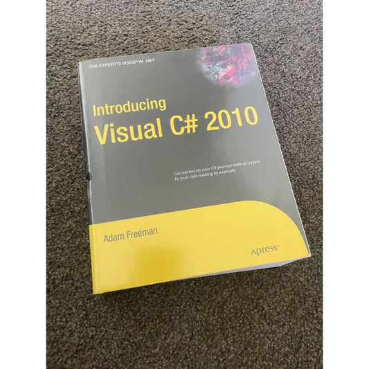 Introducing visual c# 2010 - print books book - technology printed media