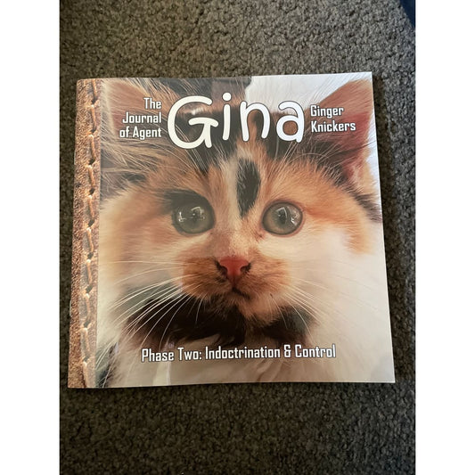 The journal of agent gina: phase two - print books book - fiction printed media