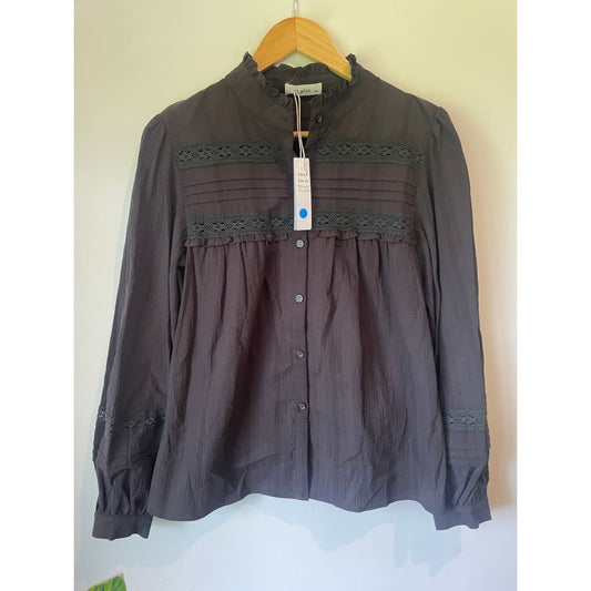 Et alia size xs ainsley blouse top - blouses blouse - clothing & fashion - designer clearance - top women’s apparel