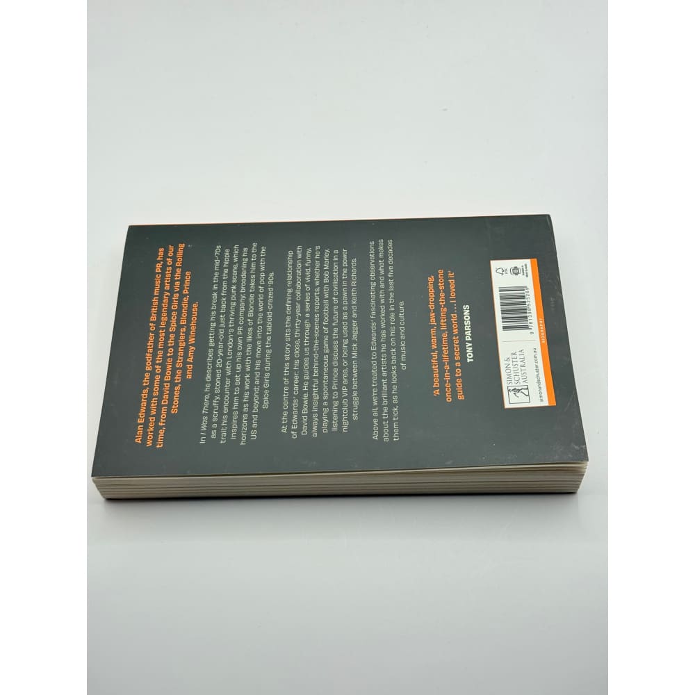 I was there: dispatches from a life in rock and roll by alan edwards - print books printed media