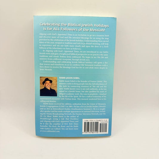 Aligning with god’s appointed times by rabbi jason sobel - print books what’s new printed media
