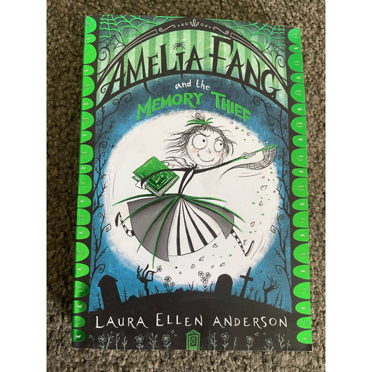 Amelia fang and the memory thief by laura ellen anderson - print books printed media