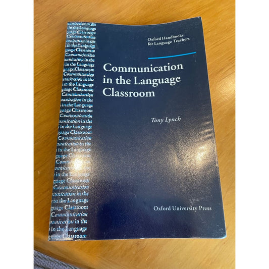 Communication in the language classroom - print books book - communication - condition: used - education printed media