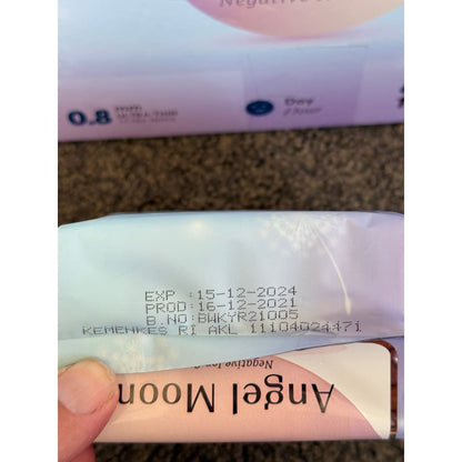 11 packs 10 pads/pack angel moon day use negative-ion sanitary napkins rrp $130 - regular pads & protectors health