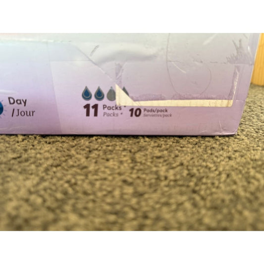 11 packs 10 pads/pack angel moon day use negative-ion sanitary napkins rrp $130 - regular pads & protectors health