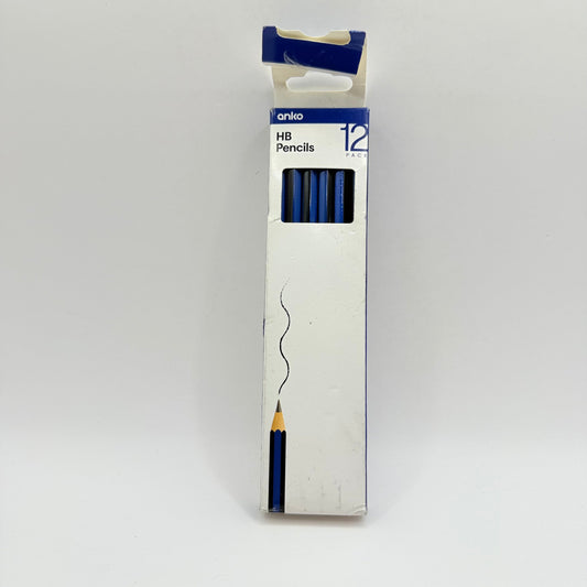 Anko hb pencils 12 pack - wooden pencils stationery