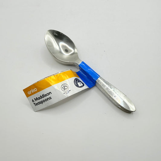 Anko maddison teaspoons - set of 6 - measuring spoons home&living materials