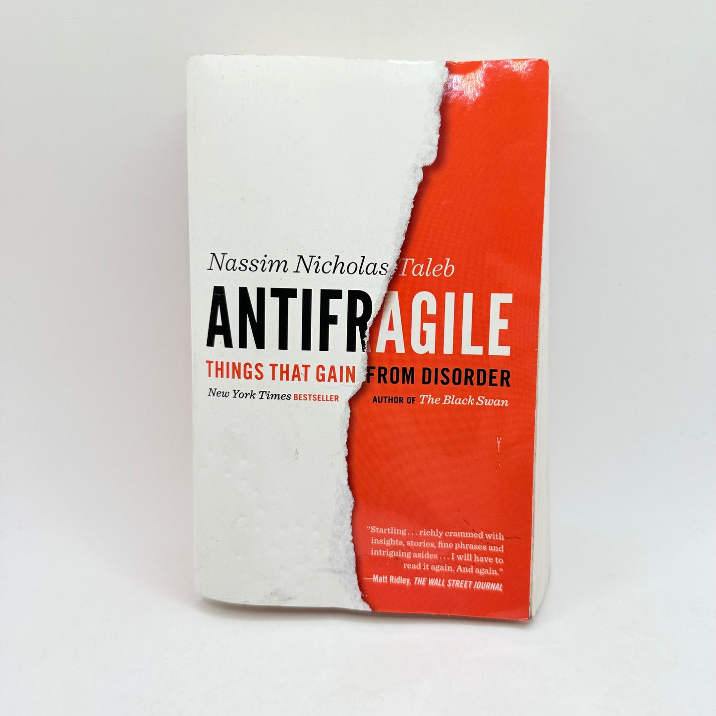 Antifragile: things that gain from disorder by nassim nicholas taleb - print books condition: used - what’s new