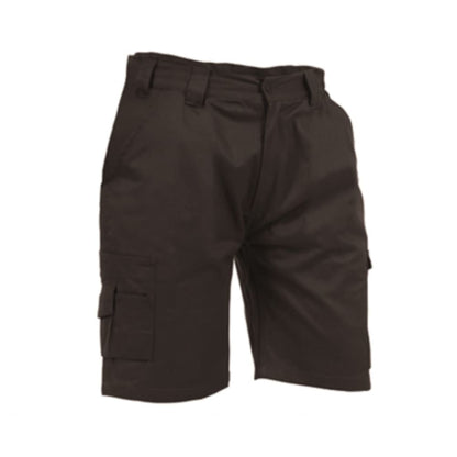 Argyle (bison) size 82 industry 310gsm cotton cargo short - 82 - cargo shorts bottoms - cargo - clothing & fashion