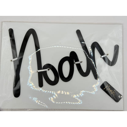 Arlo & co name plaque ’noah’ - decorative plaques home&living materials
