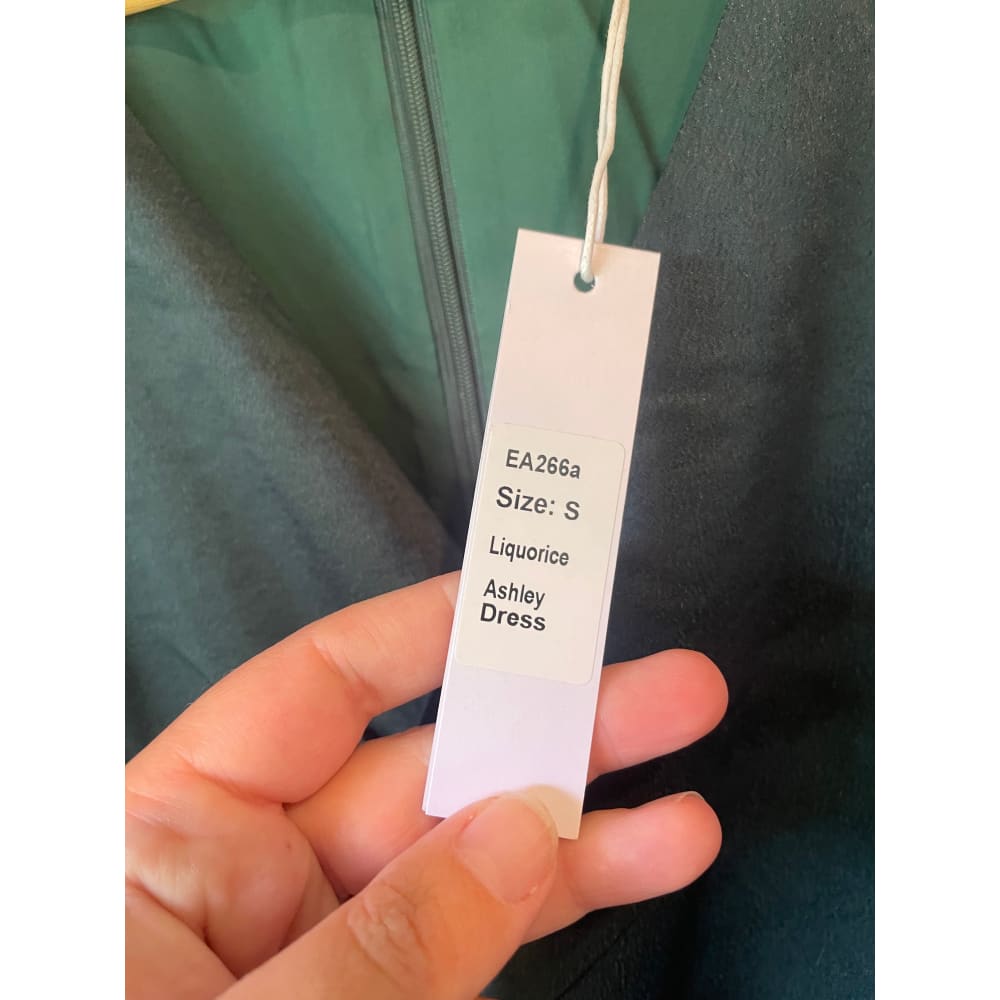 Et alia ashley dress – size s – liquorice – brand new - dresses clothing & fashion - designer clearance - dresses