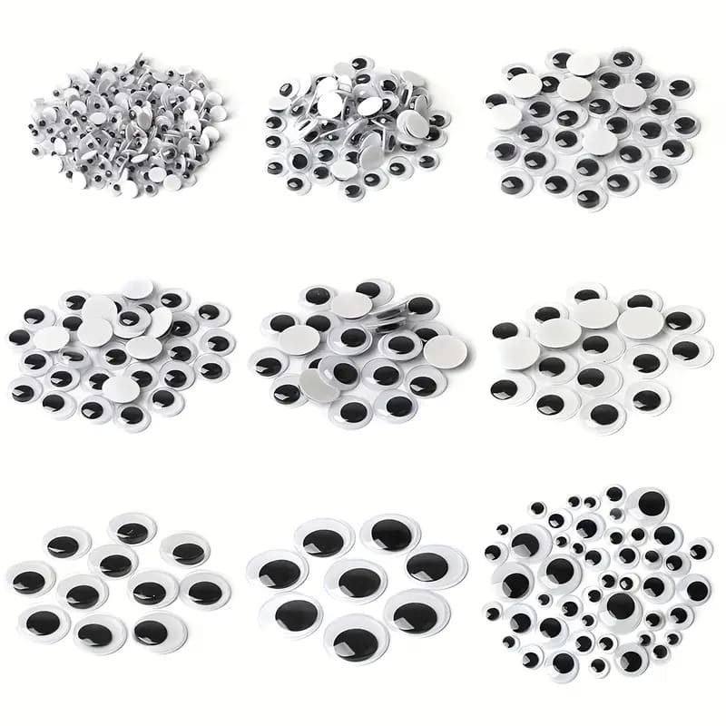 600pcs googly eyes - eyelets & grommets crafts