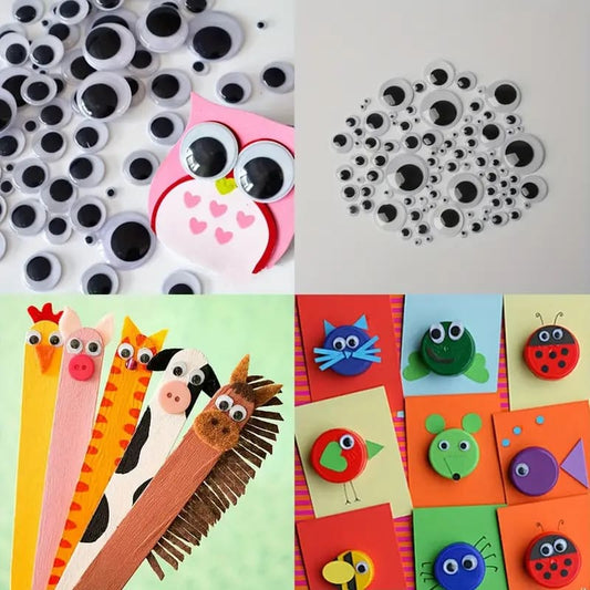 600pcs googly eyes - eyelets & grommets crafts