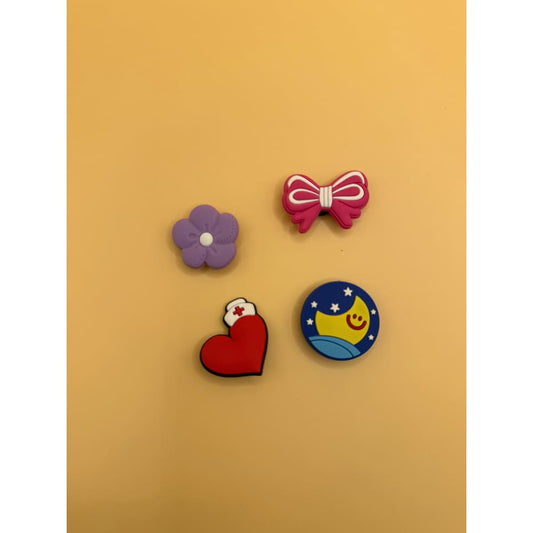 4 pack of shoe charms - shoe accessories