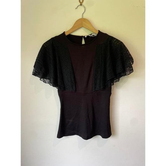 Brand New ATMOS & HERE Size 6 Lace Splicing Top – Cut Label Branded Clothing Clearance