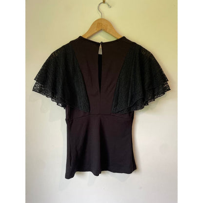 Brand New ATMOS & HERE Size 6 Lace Splicing Top – Cut Label Branded Clothing Clearance