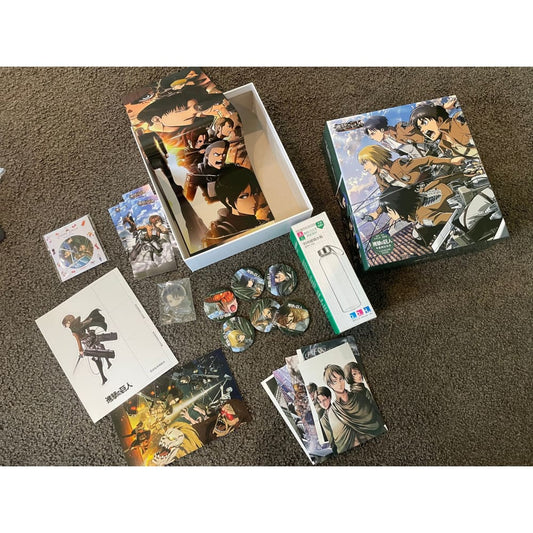 Attack on titan series anime gift box - collectibles anime - collectible anime