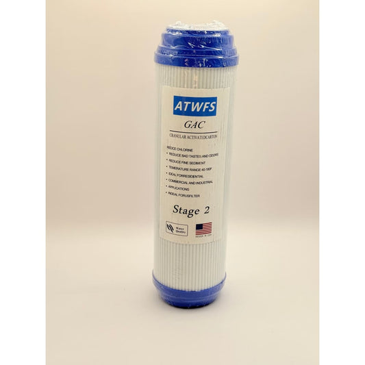 Atwfs gac granular activated carbon water filter cartridge stage 2 - water filter cartridges home&living materials
