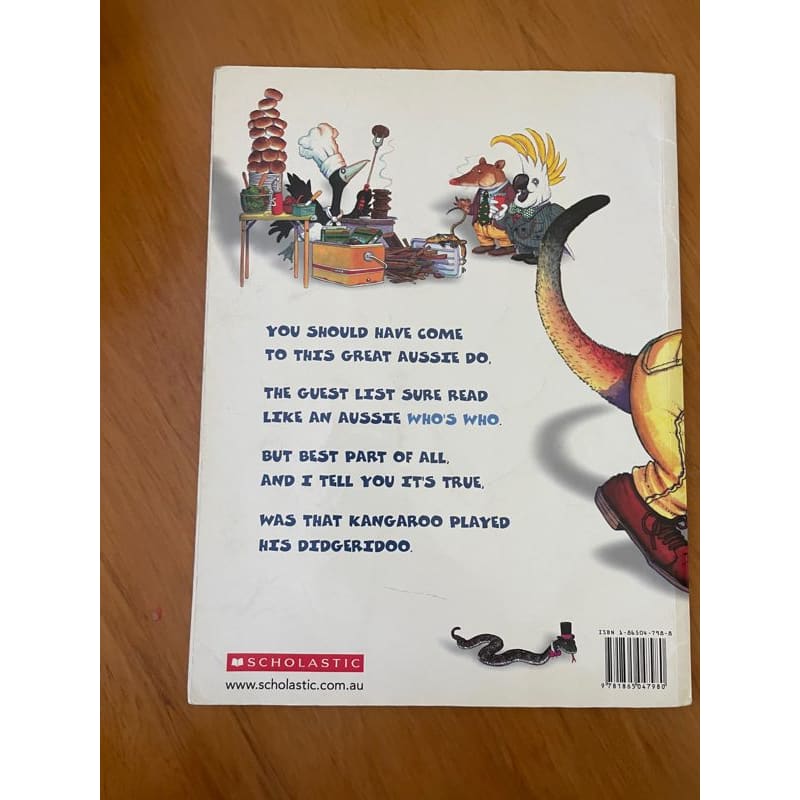 And kangaroo played his digeridoo - nigel gray - print books book - children’s - fiction - fiction book printed media