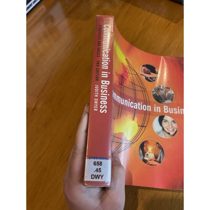 Communication in business: strategies & skills - third edition - print books book - business - condition: used
